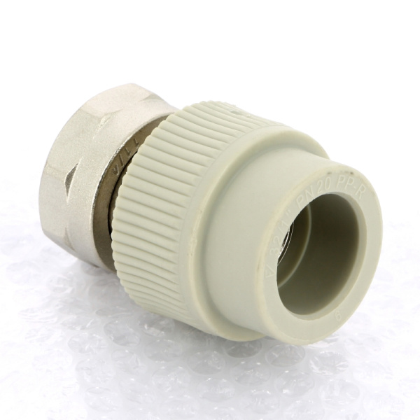 Муфта сварка-В с накидной гайкой FV-PLAST 32х11/4 и вварным латунным патрубком