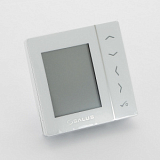 Термостат Salus комнатный беспроводной встраиваемый программ. с дисплеем белый