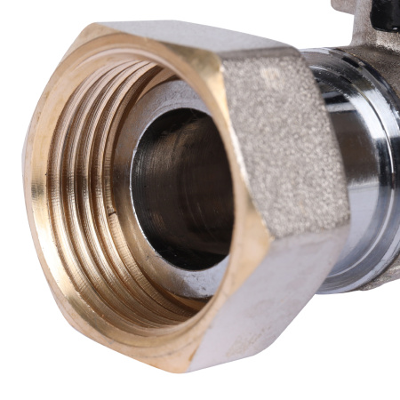 STOUT  Кран шаровой с накидной гайкой, ВР/накидная гайка, ручка бабочка 3/4x1