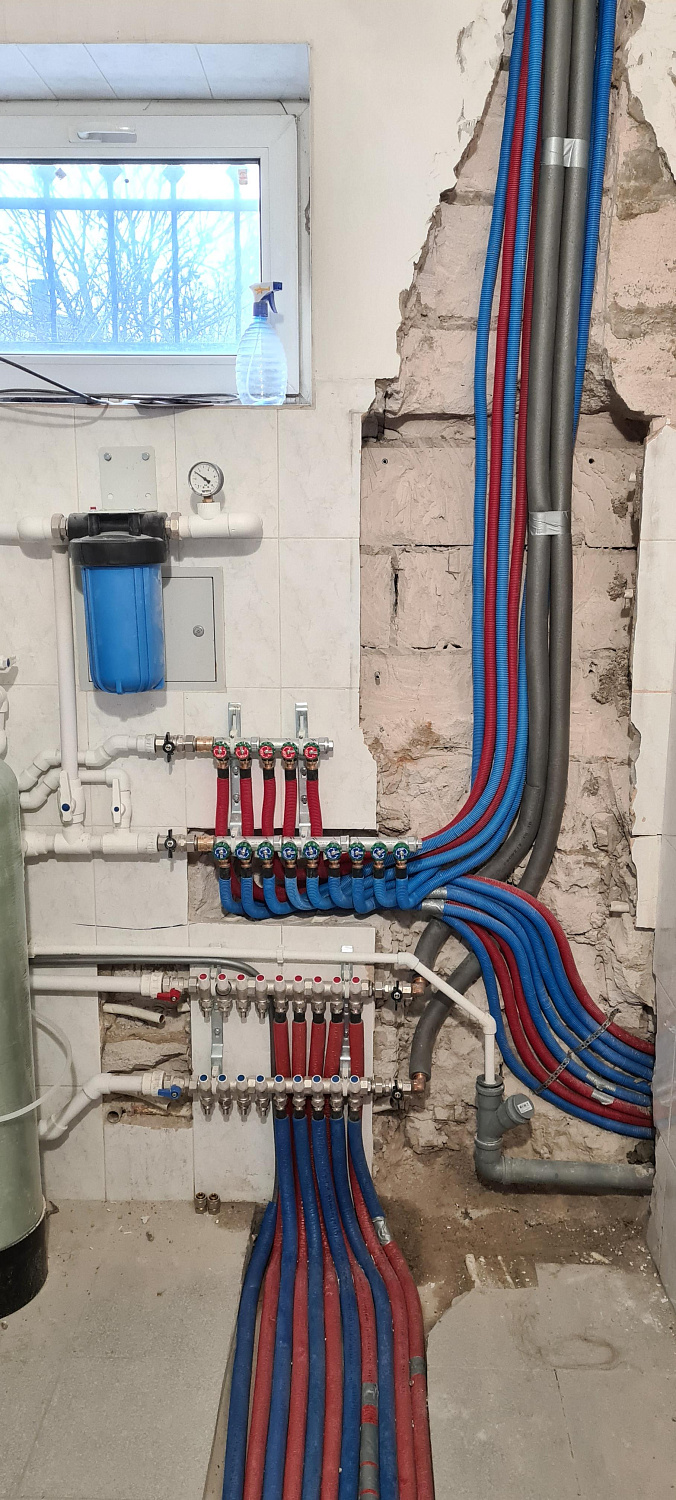 Монтаж отопления