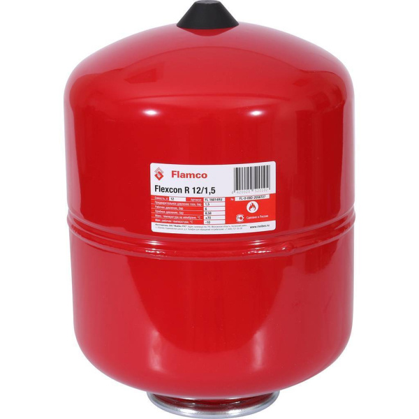 Flamco Flexcon R Расширительный бак (теплоснабжение/холодоснабжение) Flexcon R  12л/1,5 - 6bar