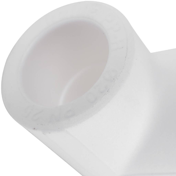 Kalde Kalde Россия d=20 Тройник для полипропиленовых труб под сварку (цвет белый)