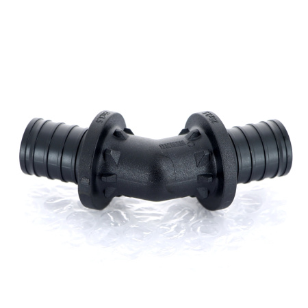 Угол 45 градусов надвижной пластиковый REHAU 25