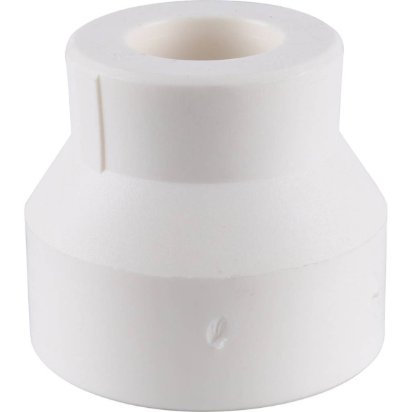 Kalde  75x32 Муфта переходная для полипропиленовых труб под сварку (цвет белый)