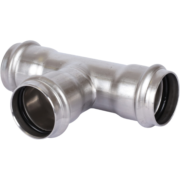 Sanha  9130 пресс-фит. нерж.сталь, тройник ВПр, 35