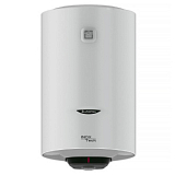 Водонагреватель электрический накопительный Ariston PRO1 R INOX ABS 65л круглый узкий нерж.сталь мех.упр-е