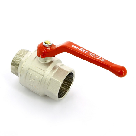 Кран шаровой НВ ETALON рычаг Uni-Fitt 2 полнопроходной