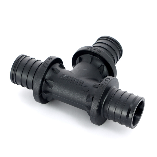 Тройник надвижной пластиковый REHAU 40