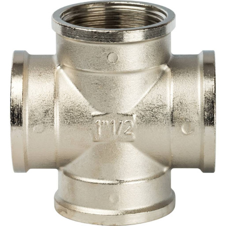 STOUT  Крестовина ВВ никелированная 11/2