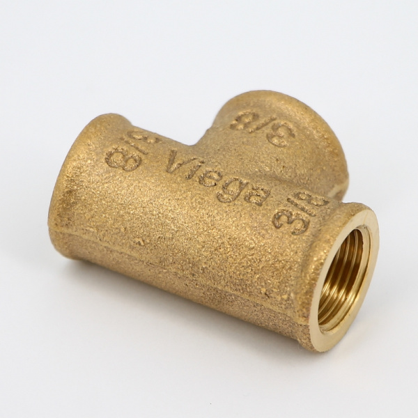 Тройник В бронза VIEGA 3/8