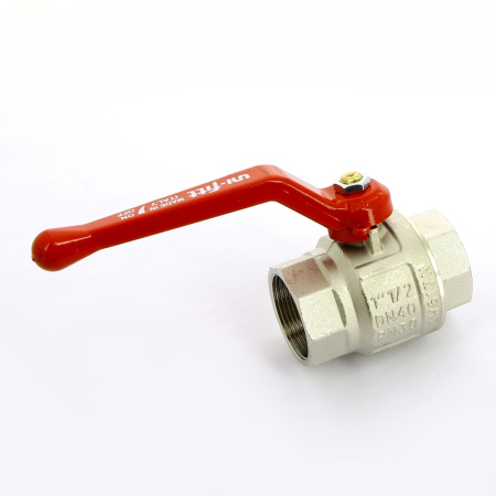 Кран шаровой ВВ ETALON рычаг Uni-Fitt 11/2 полнопроходной